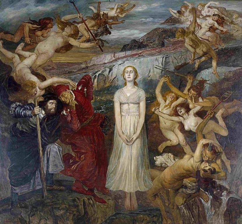 829x768 Walpurgisnacht - Walpurgisnacht Painting