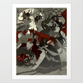 264x264 Walpurgisnacht Art Prints Society6 - Walpurgisnacht Painting
