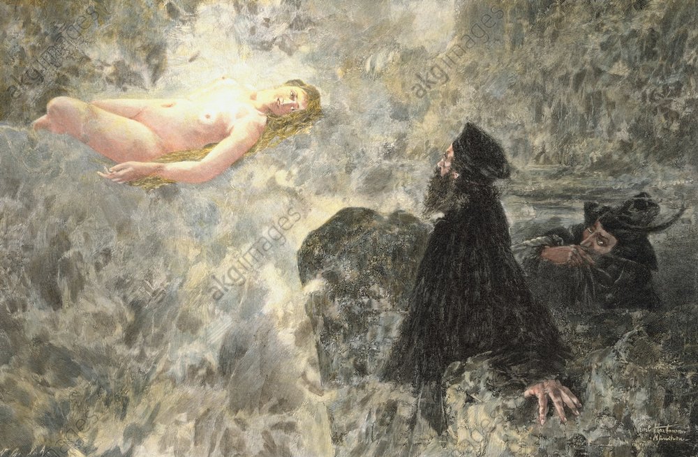 1000x655 Akg Images - Walpurgisnacht Painting