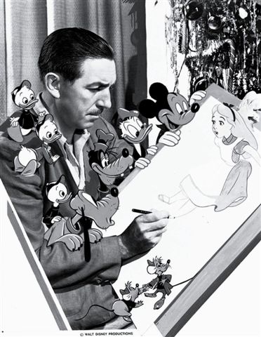 Walt Disney Painting at PaintingValley.com | Explore collection of Walt ...