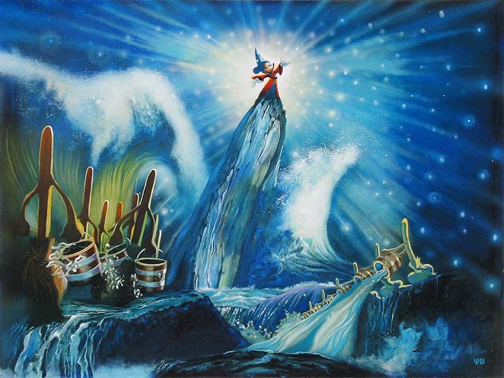 720x540 Walt Disney Fine Art By John Rowe Animation Sensations - Walt Disney Painting