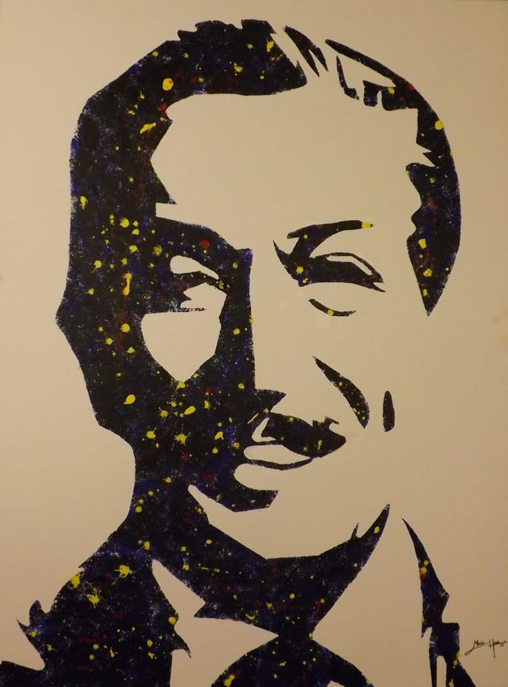 740x1000 Painting Of Walt Disney - Walt Disney Painting