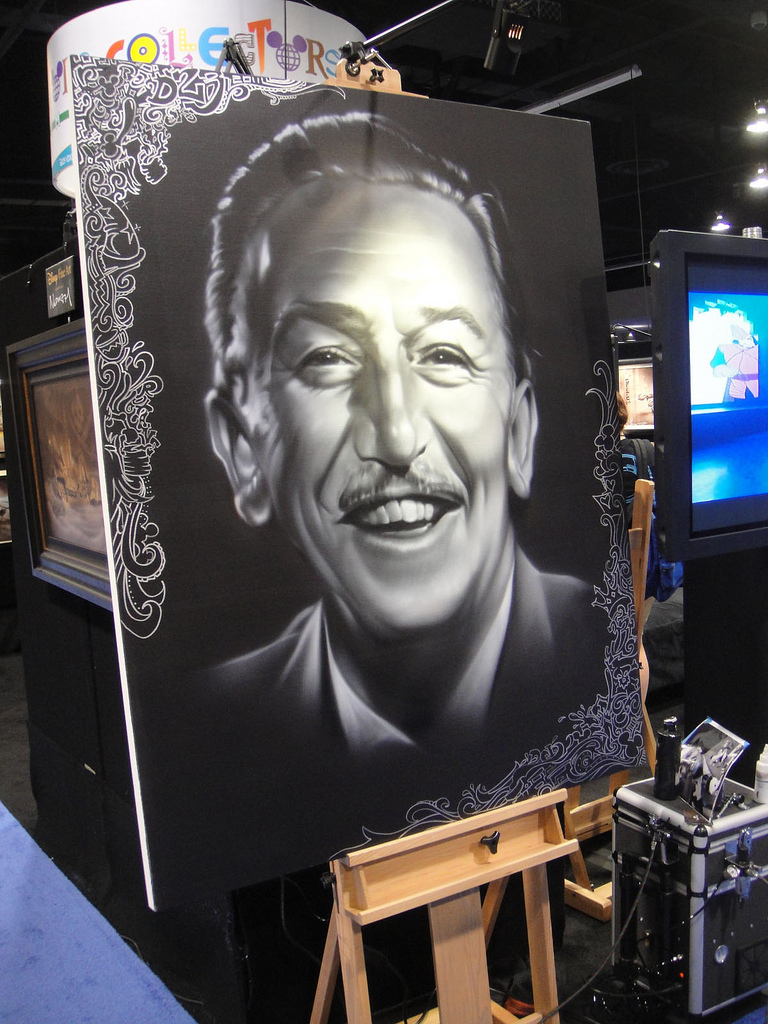 768x1024 D23 Expo 2011 - Walt Disney Painting