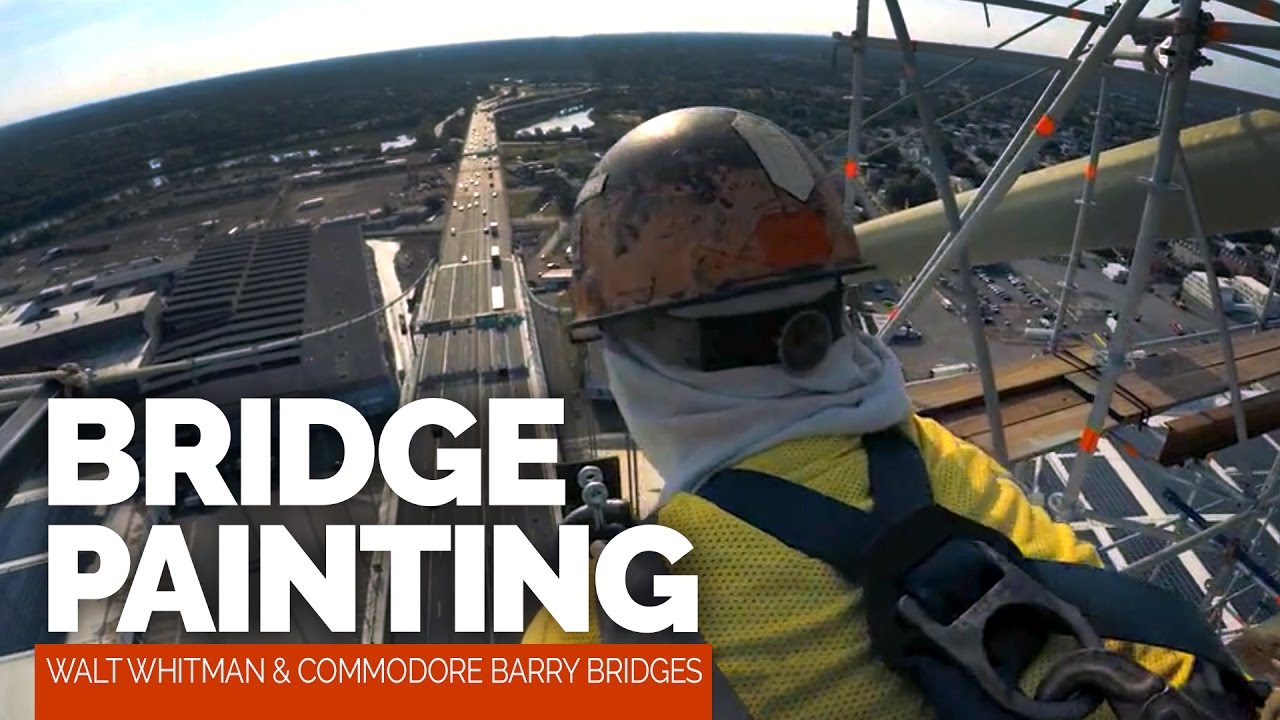 1280x720 Walt Whitman Amp Commodore Barry Bridge Painting Projects - Walt Whitman Bridge Painting
