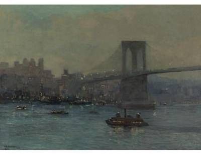 400x306 Walt Whitman Bridge Painting Bridge This Painting Is - Walt Whitman Bridge Painting