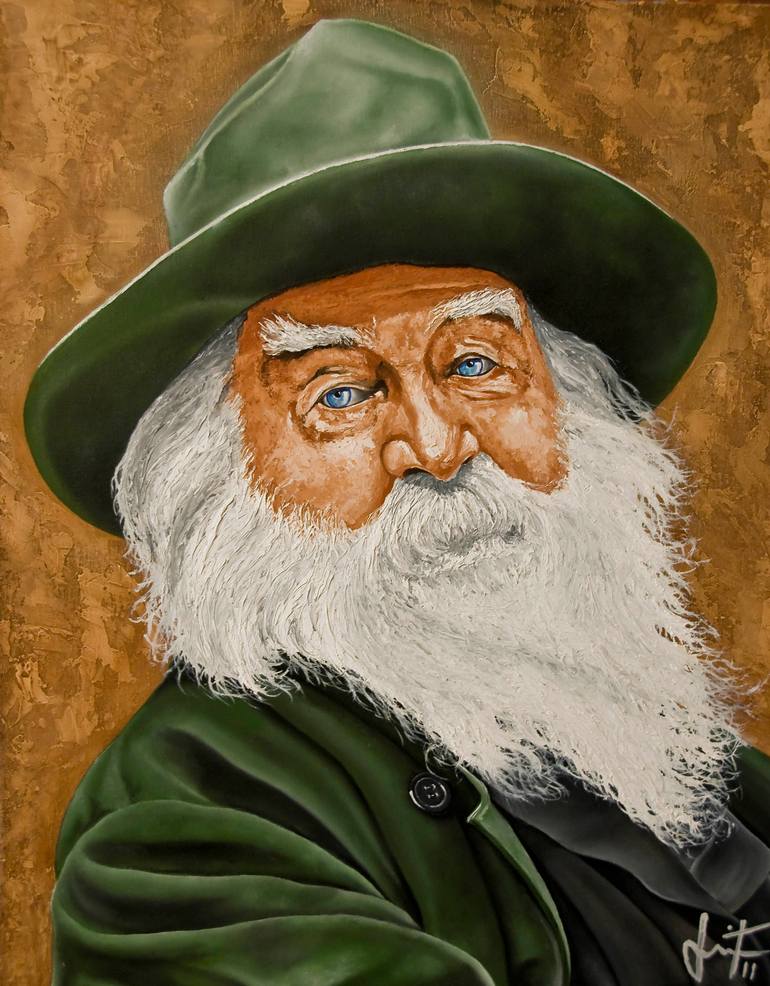 770x986 Saatchi Art Walt Whitman. Painting By Iaki Massini Pontis - Walt Whitman Painting