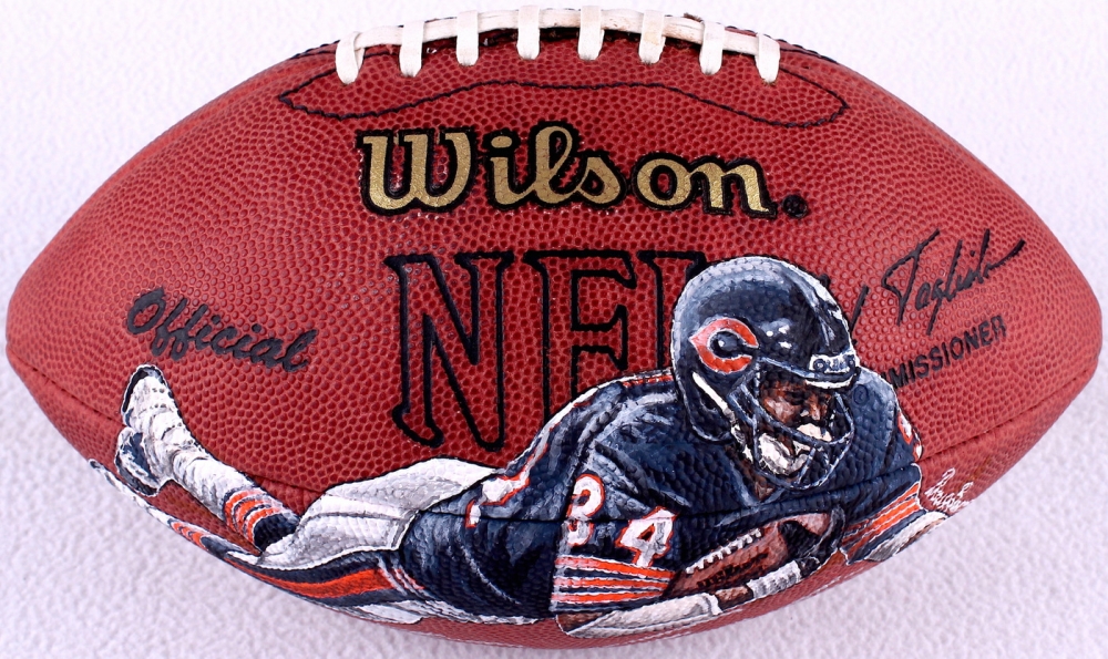 1000x595 Online Sports Memorabilia Auction Pristine Auction - Walter Payton Painting