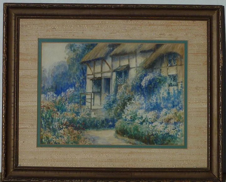 720x579 J. Geldard Walton 19th Century British Listed Artist Watercolor - Walton Painting