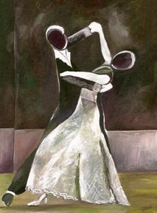 228x309 Great Yarmouth Art Gallery Jane Hall'S - Waltz Dance Painting