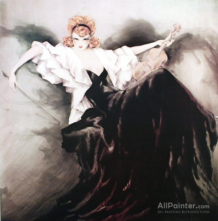 889x900 Louis Icart Waltz Echoes Oil Painting Reproductions For Sale - Waltz Painting