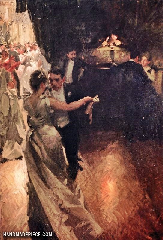 543x800 Anders Zorn The Waltz Reproduction - Waltz Painting