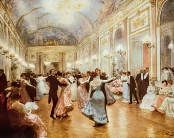 340x270 Waltz Oil Painting Etsy - Waltz Painting