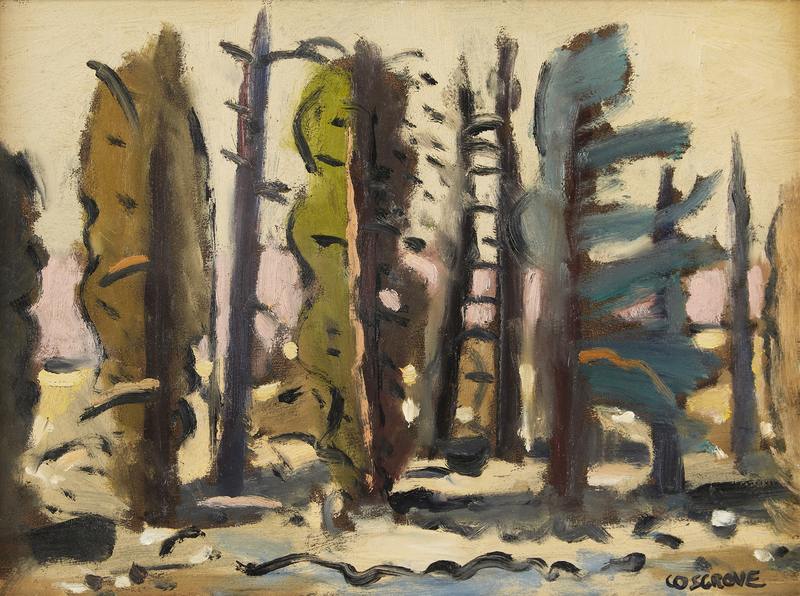 800x596 Artwork By Stanley Cosgrove - Waltz Painting