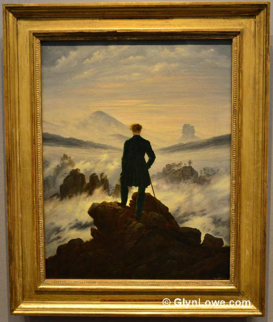 869x1024 Wanderer Above The Sea Of Fog - Wanderer Above The Sea Of Fog Painting