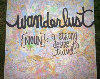340x270 Wanderlust Painting Etsy - Wanderlust Painting