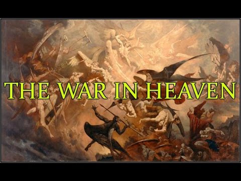 480x360 The War In Heaven Amp The Fall Of Lucifer - War In Heaven Painting