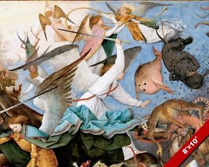 300x240 War In Heaven Casting Out Devil Rebel Angels Painting Bible Art - War In Heaven Painting