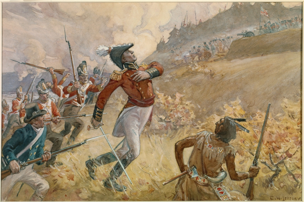 1000x663 Guest Post Three Countries' Perspectives On The War Of 1812 - War Of 1812 Painting