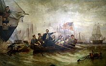 220x137 The War 1812, Painting Battle Lake Erie Depicting One - War Of 1812 Painting