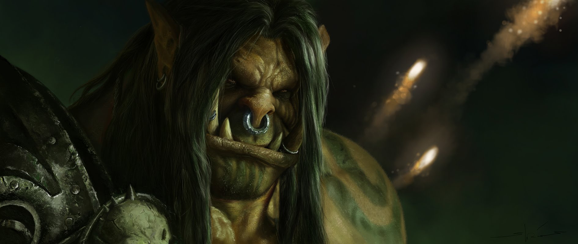 1891x798 Of Warcraft Painting Process - Warcraft Painting