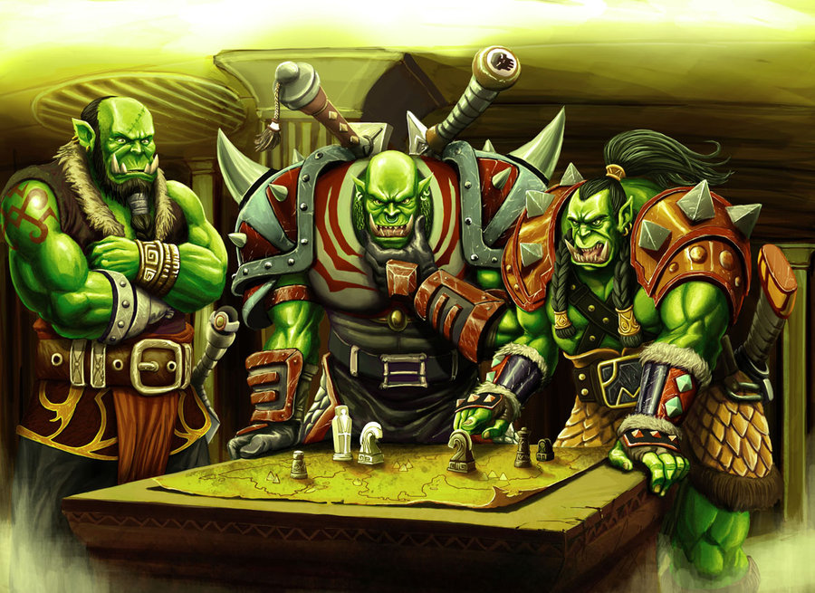 900x655 Warcraft Painting By Hanonly1 - Warcraft Painting
