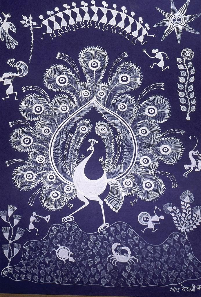 693x1024 Warli Painting - Warli Painting