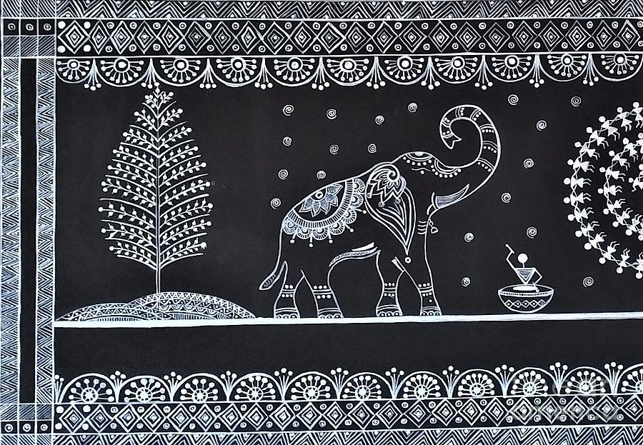 900x623 Indian Folk Art - Warli Painting Images
