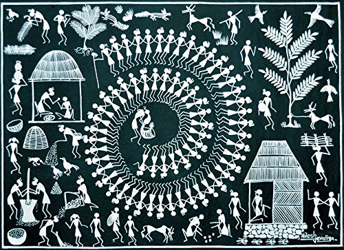 Warli Painting Images at PaintingValley.com | Explore collection of ...