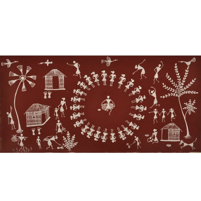 700x700 Buy Online Warli Paintings - Warli Painting Images