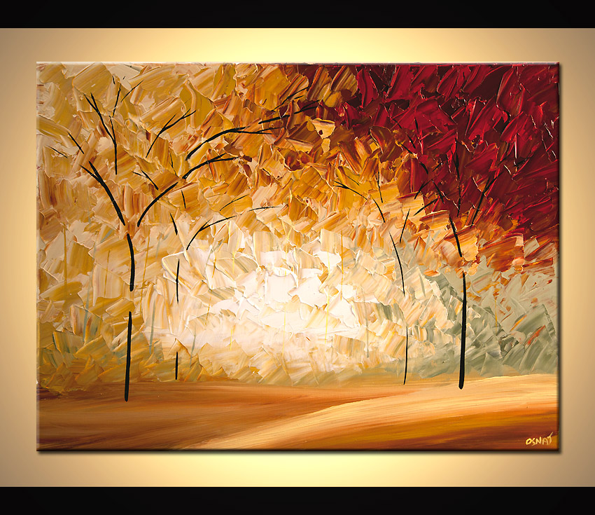 850x735 Painting - Warm Painting