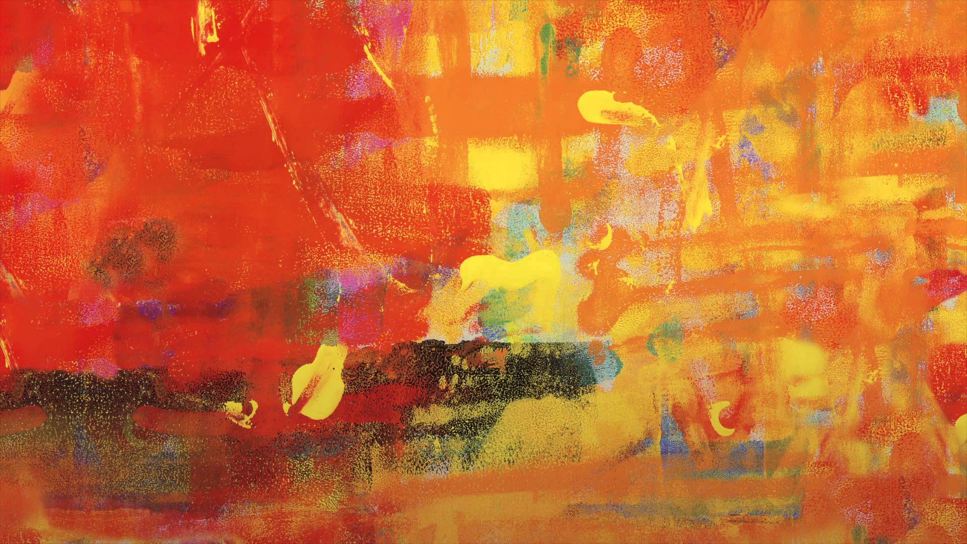 1920x1080 The Big Red Warm Painting - Warm Painting