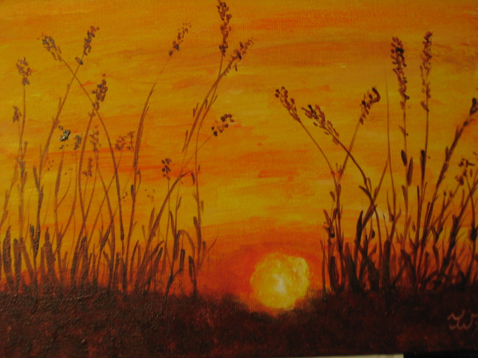 1536x1152 Warm Landscape - Warm Painting