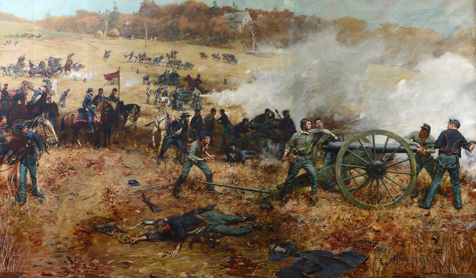 1600x935 The Civil War Picket Storied Civil War Painting In Northwest Ohio - Warpainting