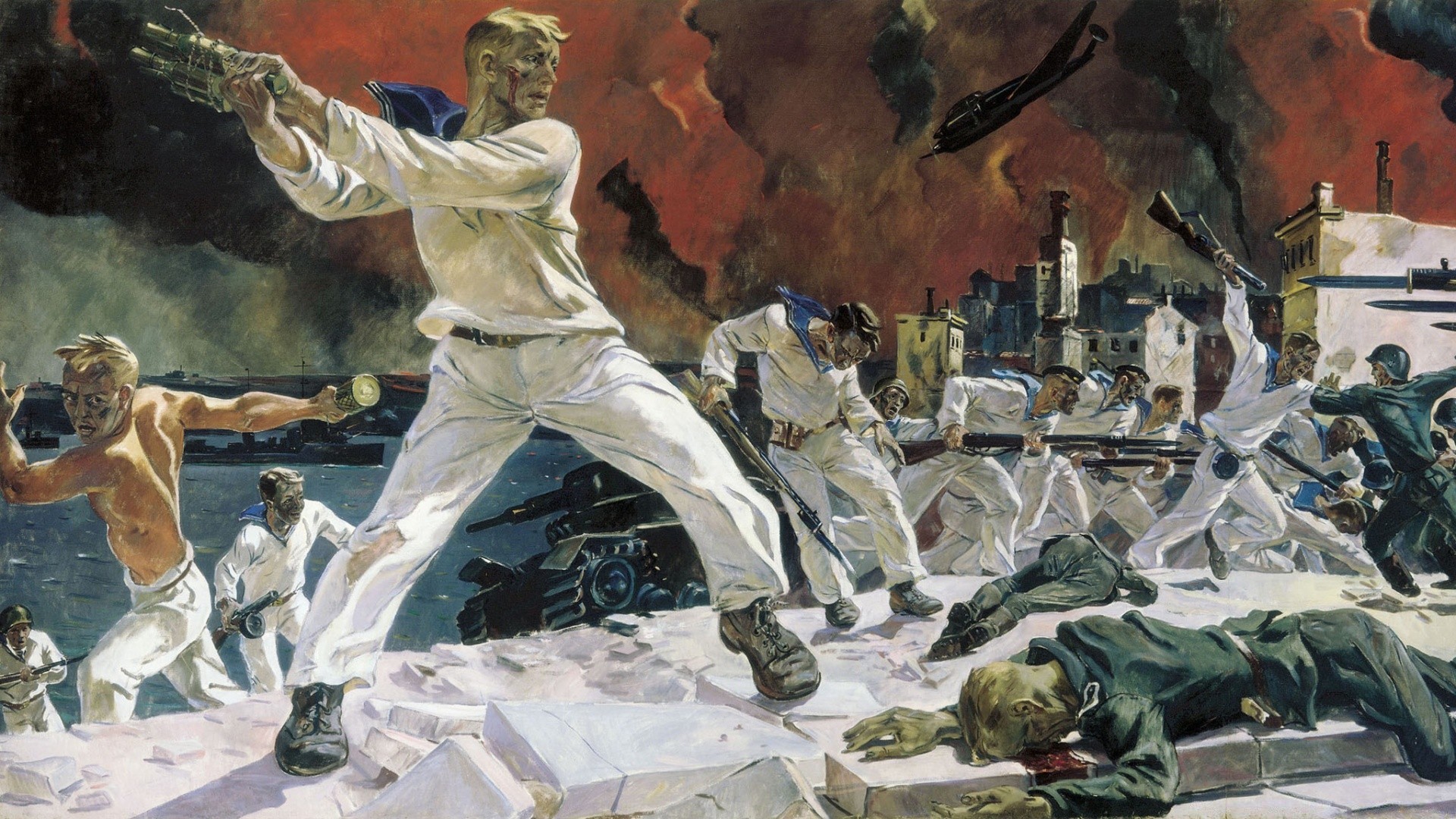 1920x1080 War Painting. Android Wallpapers For Free. - Warpainting