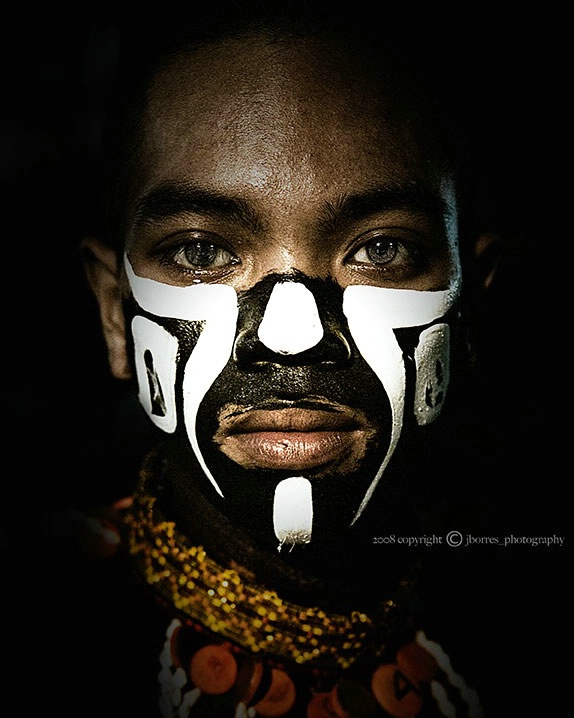 574x718 Photography Lessons - Warrior Face Painting