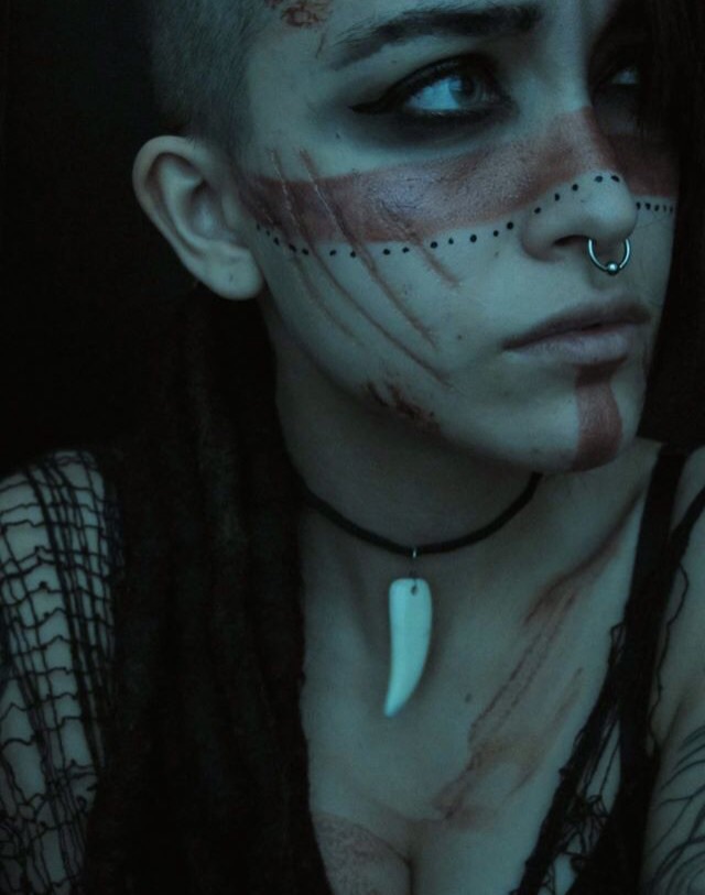 640x813 Warrior Face Paint Ideas Face Painting - Warrior Face Painting