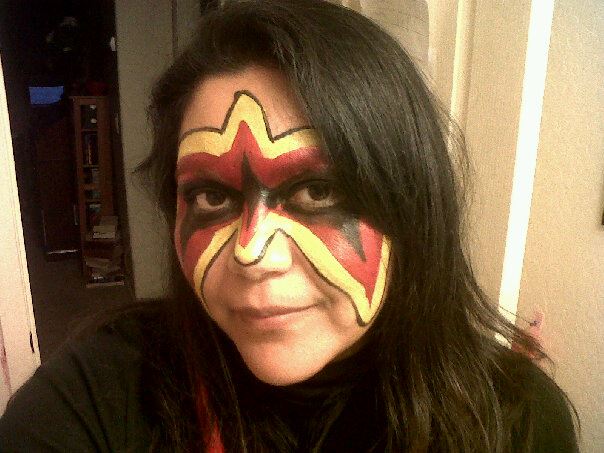 604x453 Face Painting In Arizona Ultimate Warrior Face Painting - Warrior Face Painting