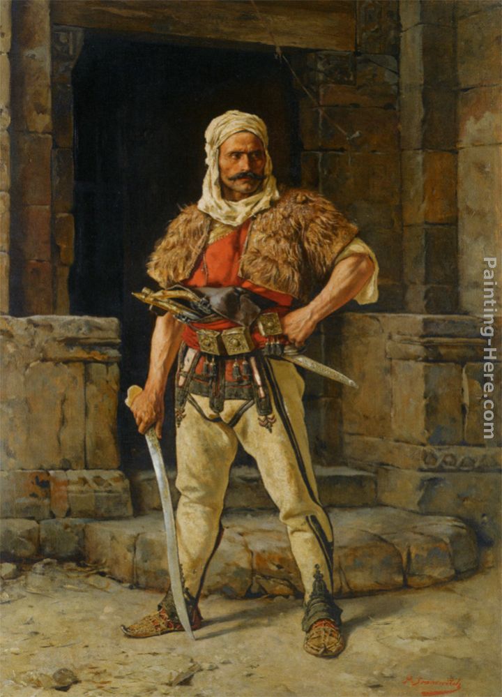 720x999 Paul Joanovitch A Serbian Warrior Painting Anysize 50% Off - Warrior Painting