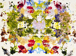 300x223 Rorschach Test Posters Fine Art America - Warshak Painting