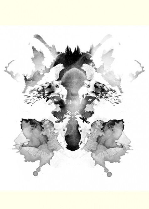 475x668 Rorschach Test Tumblr Art Rorschach Test - Warshak Painting