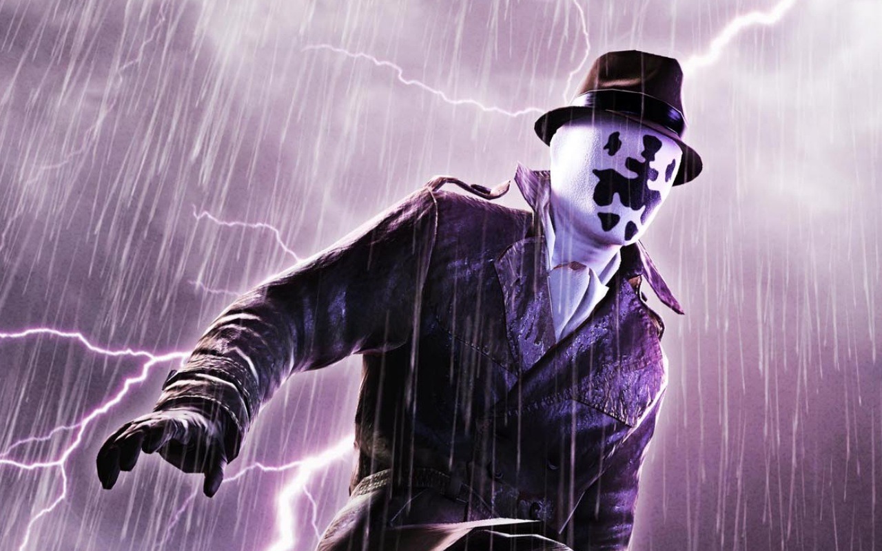 1280x800 Alan Moore's Watchmen And Rorschach Does The Character Set A Bad - Warshak Painting