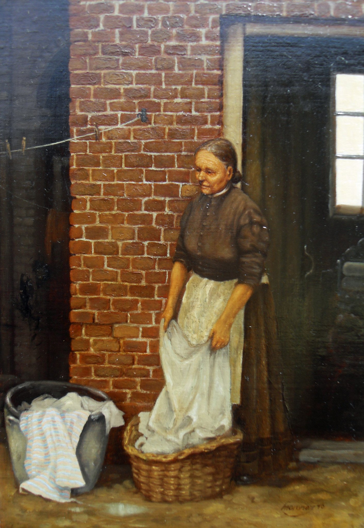 1412x2048 Washerwoman - Washer Woman Painting