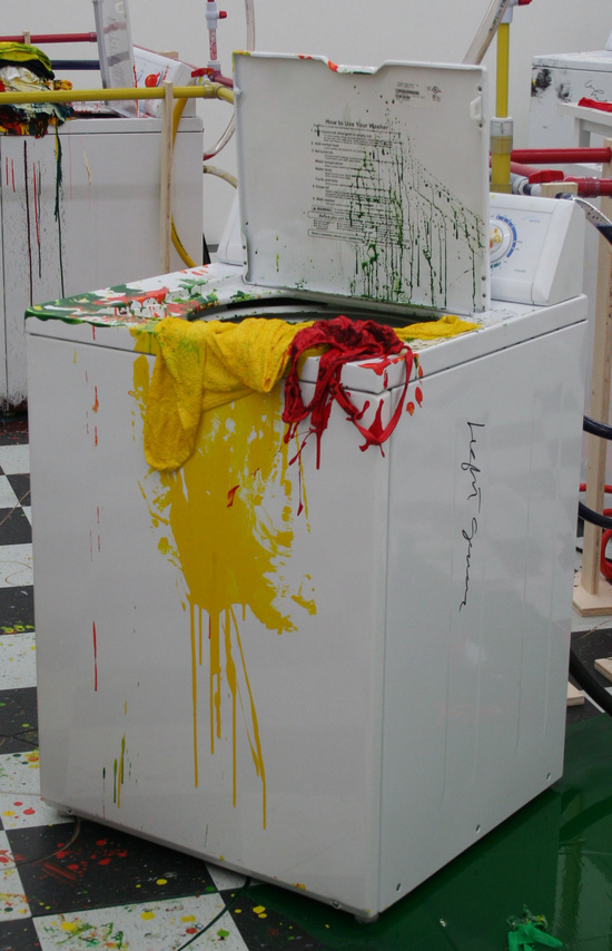 550x854 Richard Jackson - Washing Machine Painting
