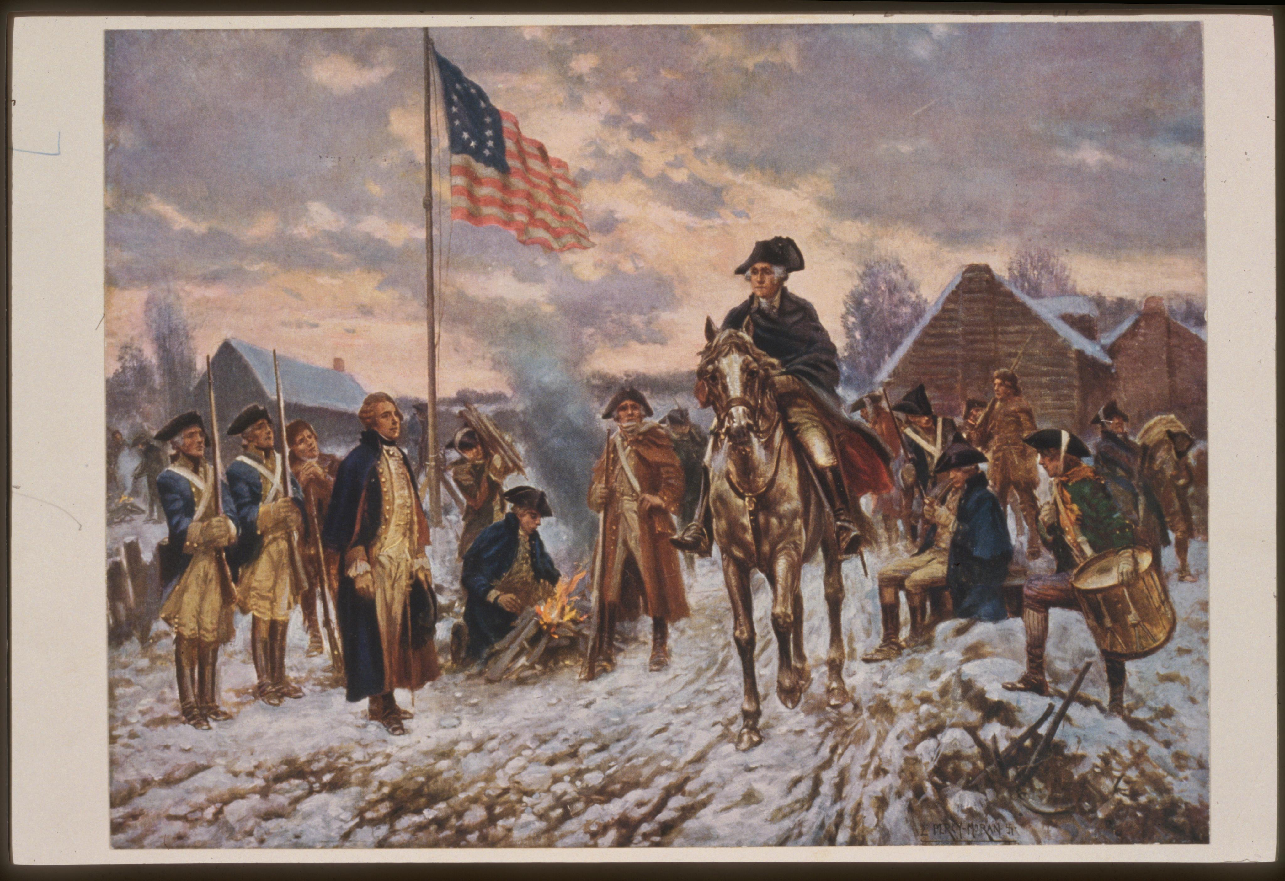 4096x2808 Filewashington - Washington At Valley Forge Painting