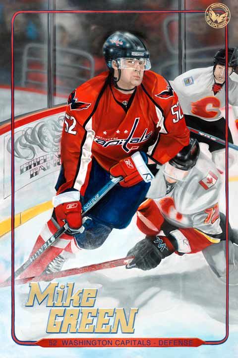 480x720 Mike Green - Washington Capitals Painting