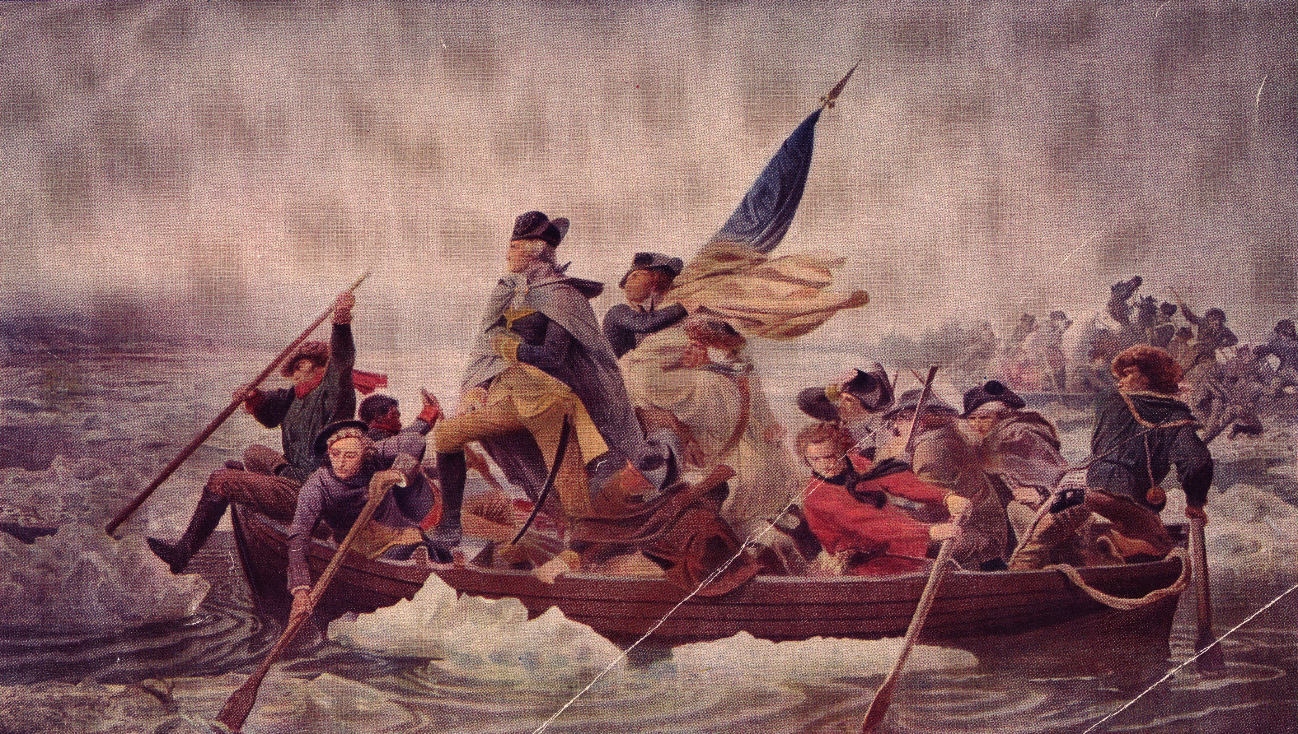 Washington Crossing The Delaware Painting at PaintingValley.com ...