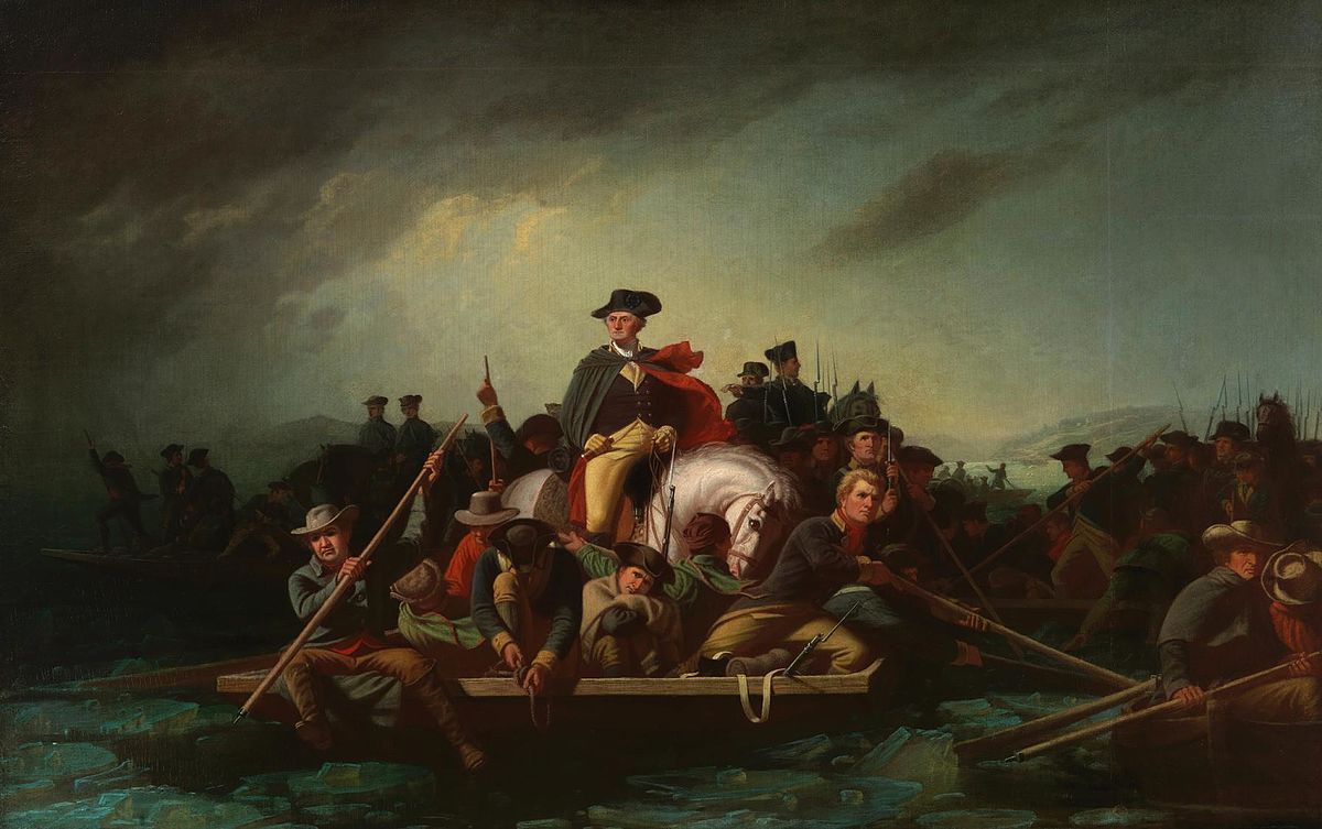 1200x753 George Washington's Crossing Of The Delaware River - Washington Crossing The Delaware River Painting