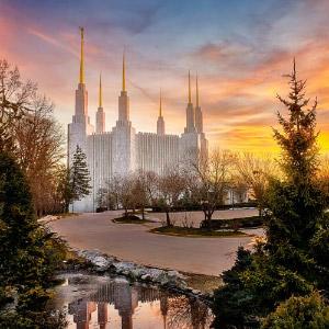 300x300 Washington Dc Temple Pictures Lds Temple Pictures - Washington Dc Temple Painting