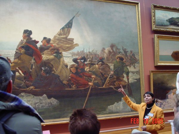 600x450 Washington Crossing The Delaware Rochelle's Roost - Washington Delaware Painting