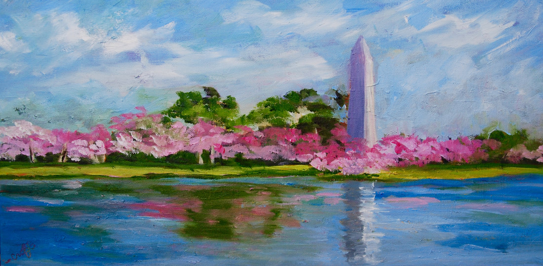 1100x539 Sold! Washington Monument - Washington Monument Painting